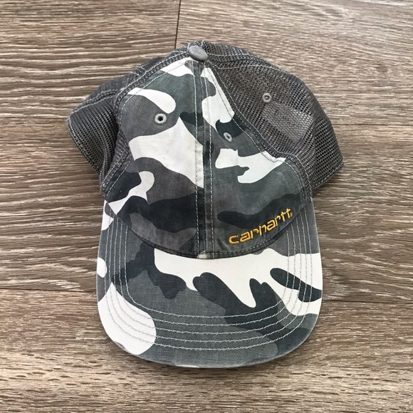 CARHARTT ARMY GREEN TRUCKER BASEBALL CAP